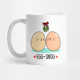 Egg Snog Cute Christmas Egg Nog Pun Mug